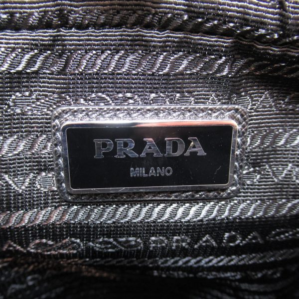 2101217713580 10 Prada Shoulder Bag in Nylon Black