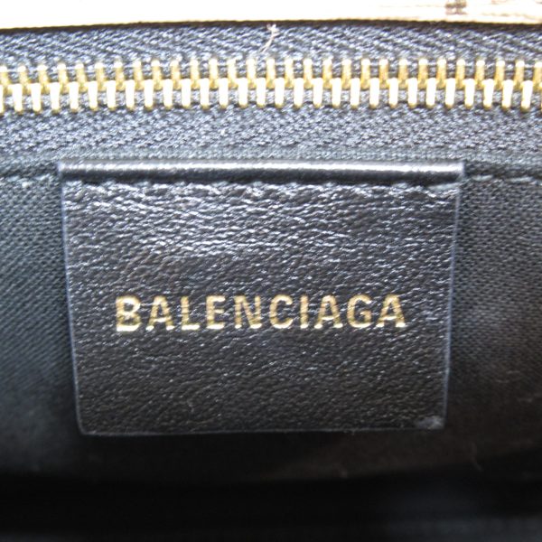 2101217713627 6 Balenciaga 2way Shoulder Bag PVC Coated Canvas