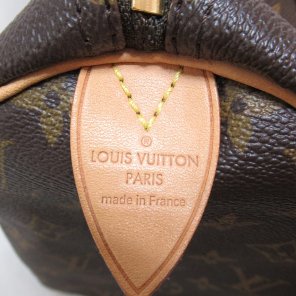 2101217725217 10 Louis Vuitton Speedy 30 Handbag Brown