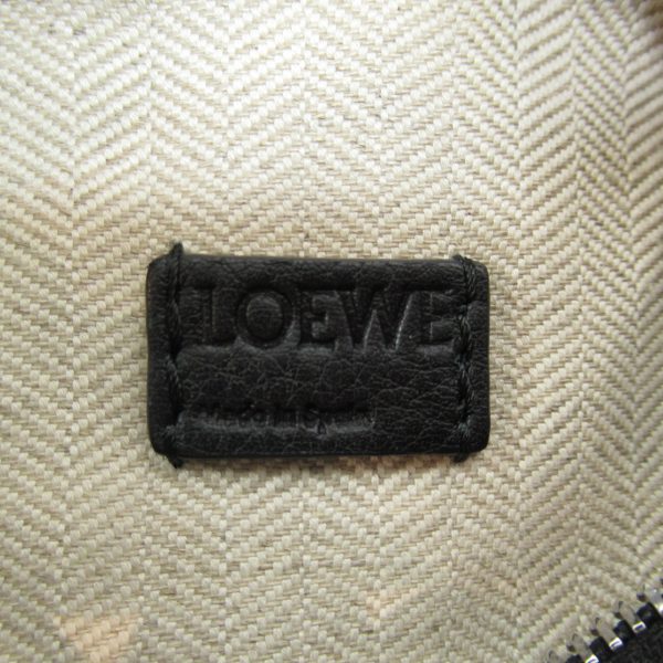 2101217748001 11 Loewe Puzzle Bag Mini Shoulder Bag Leather Black