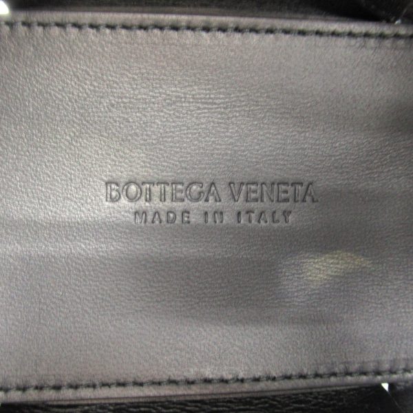 2101217749671 8 Bottega Veneta Mini Arco Tote 2Way Shoulder Bag Lambskin Sheep Leather Black