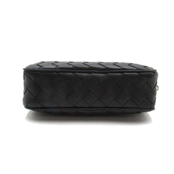 2101217749732 4 Bottega Veneta Mini Intrecciato Camera Bag Leather Black