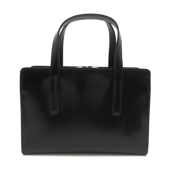 2101217750318 2 Prada 2Way Shoulder Bag in Leather Black