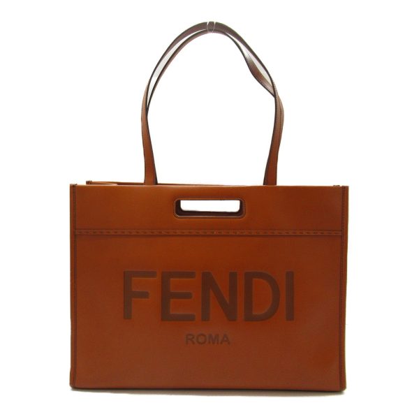 2101217755849 3 Fendi Shopping Bag Tote Bag Leather Series Brown