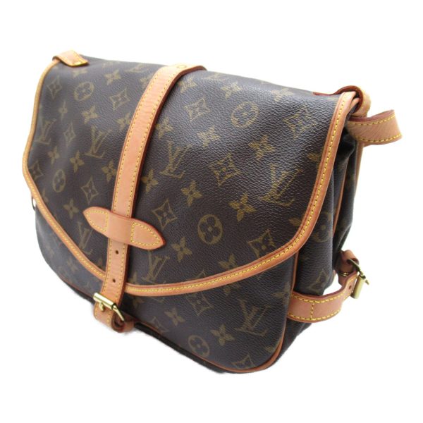 2101217769983 4 Louis Vuitton Saumur 30 Shoulder Bag Brown