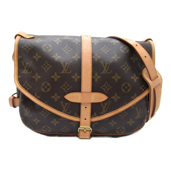 2101217769983 5 Louis Vuitton Saumur 30 Shoulder Bag Brown