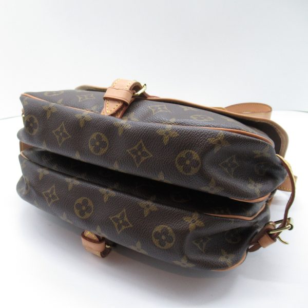 2101217769983 6 Louis Vuitton Saumur 30 Shoulder Bag Brown