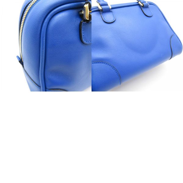 2101217770828 8c Loewe Amazona 75 Handbag Bag Lambskin Blue