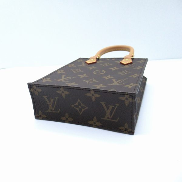 2101217771900 4 Louis Vuitton Petite Sac Plat 2way Bag Brown