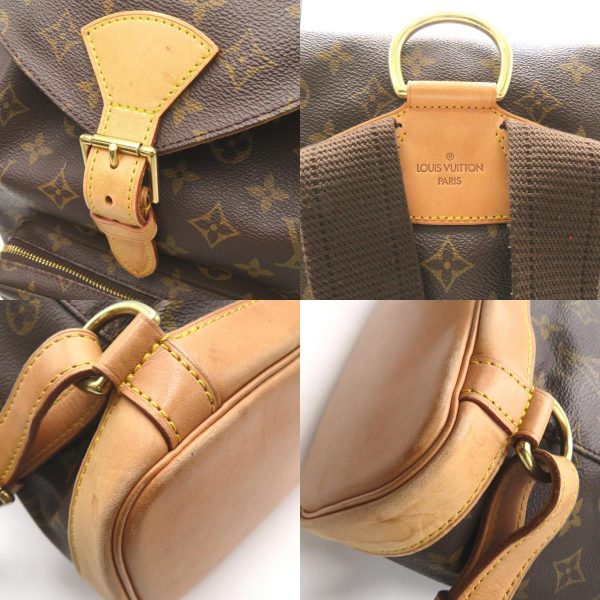 2101217771979 12c Louis Vuitton Montsouris GM Rucksack Brown