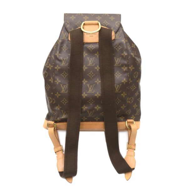 2101217771979 2 Louis Vuitton Montsouris GM Rucksack Brown