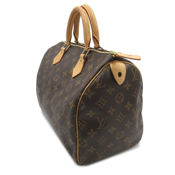 2101217772068 3 Louis Vuitton Speedy 30 Brown Handbag