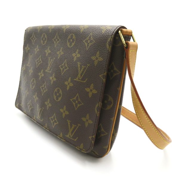 2101217772143 3 Louis Vuitton Musette Tango Shoulder Bag Brown