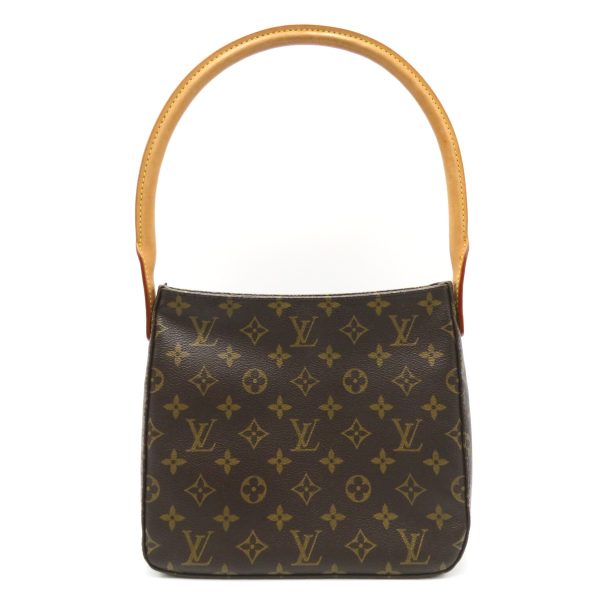 2101217772174 1 Louis Vuitton Looping MM Shoulder Bag Brown