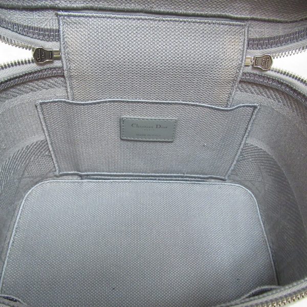 2101217786645 9 Dior Vanity Bag Canvas Gray