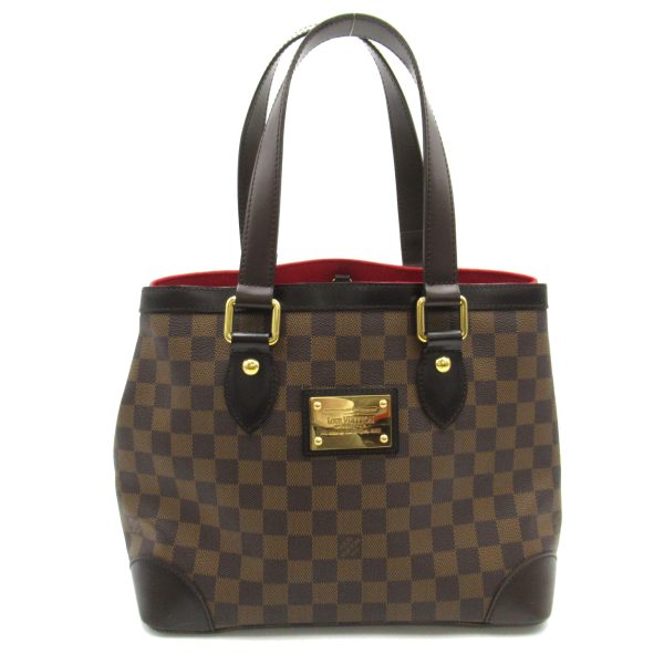 2101217786836 1 Louis Vuitton Hampstead Tote Bag Brown