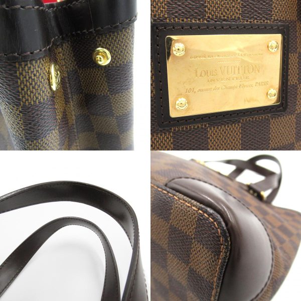 2101217786836 9c Louis Vuitton Hampstead Tote Bag Brown