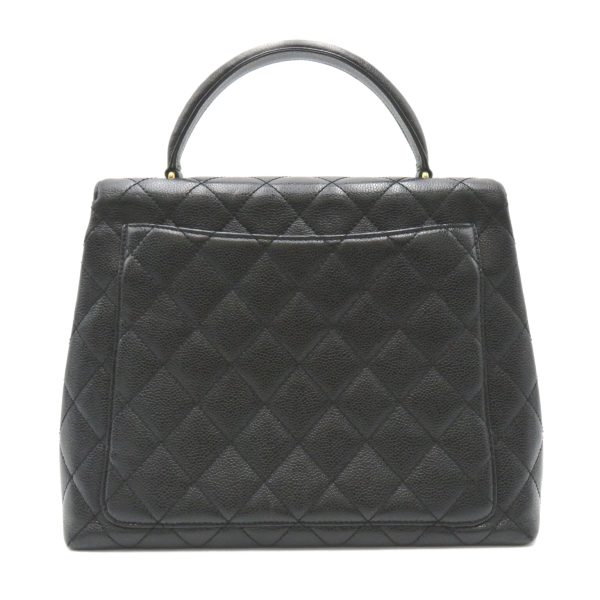 2101217805681 2 Chanel Matelasse Handbag Bag Caviar Skin Grained Calf Black