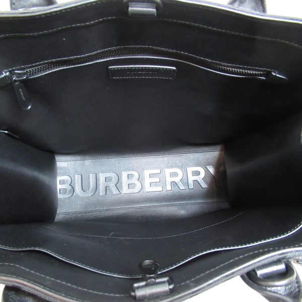 2101217805896 10 Burberry 2 Way Tote Bag Nylon Black