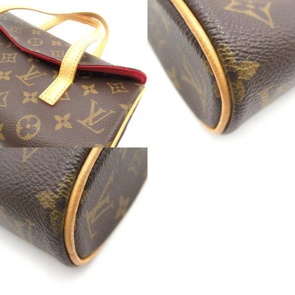 2101217806817 10c Louis Vuitton Sonatine Handbag Brown