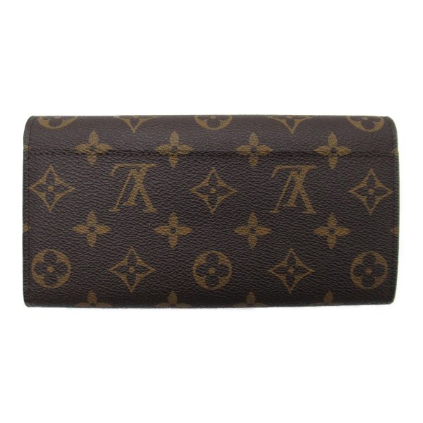 2101217808026 6 Louis Vuitton Sarah Bifold Long Wallet Brown