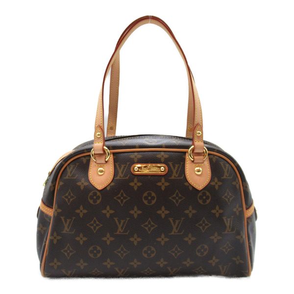 2101217808408 3 Louis Vuitton Montorgueil PM Shoulder Bag Brown