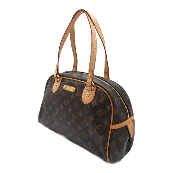 2101217808408 4 Louis Vuitton Montorgueil PM Shoulder Bag Brown