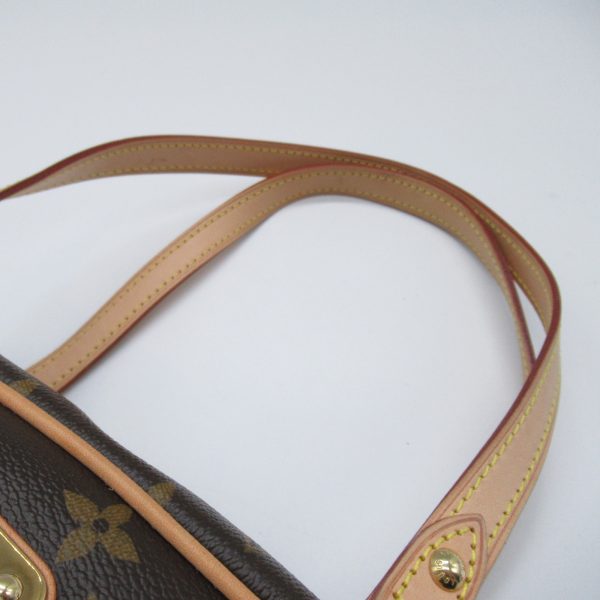 2101217808408 9 Louis Vuitton Montorgueil PM Shoulder Bag Brown