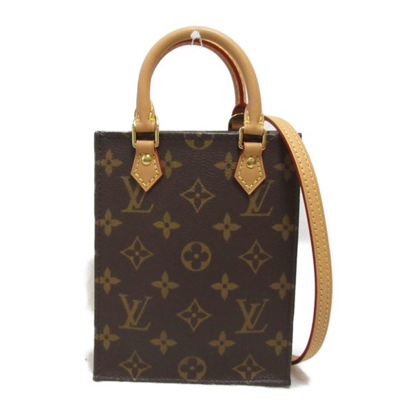 2101217816380 2 Louis Vuitton Petite Sac Plat Shoulder Bag Brown