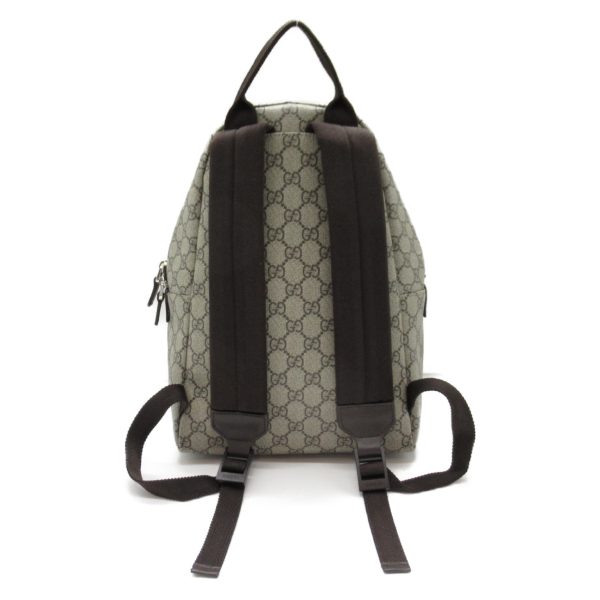 2101217816731 2 Gucci Double G Geometric Backpack GG Canvas Brown