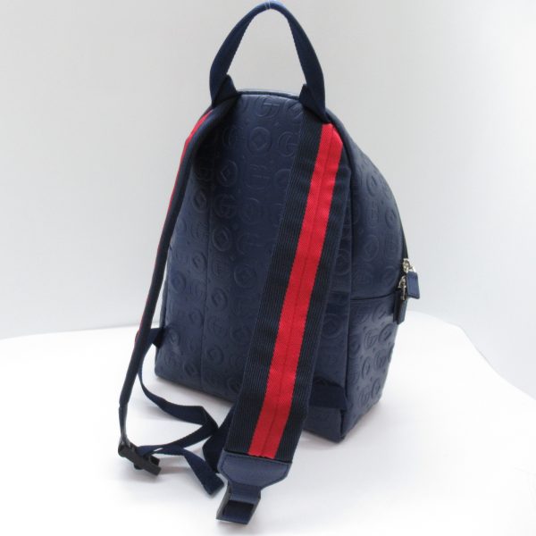 2101217817097 7 Gucci Kids Backpack GG Canvas Blue