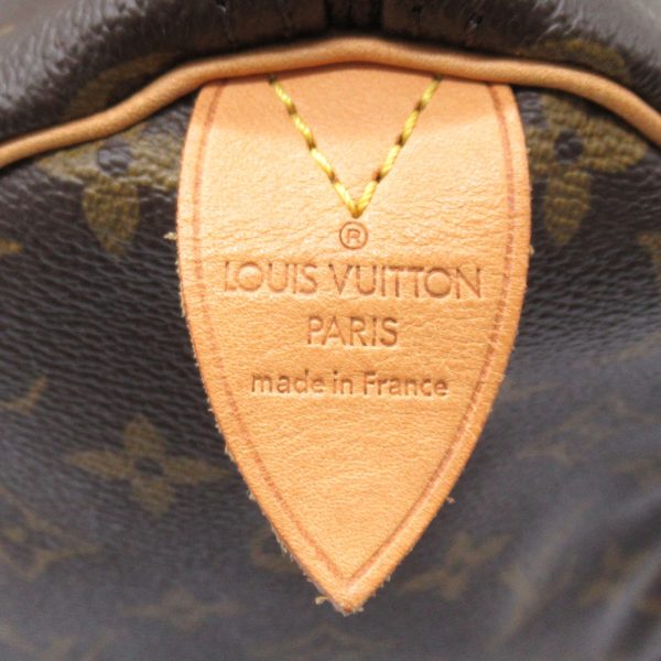 2101217818155 11 Louis Vuitton Speedy 30 Handbag Brown