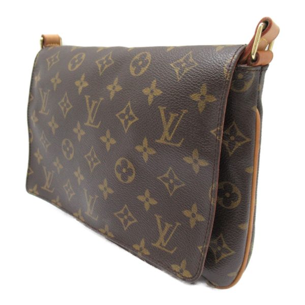 2101217818438 4 Louis Vuitton Musette Tango Shoulder Bag Brown