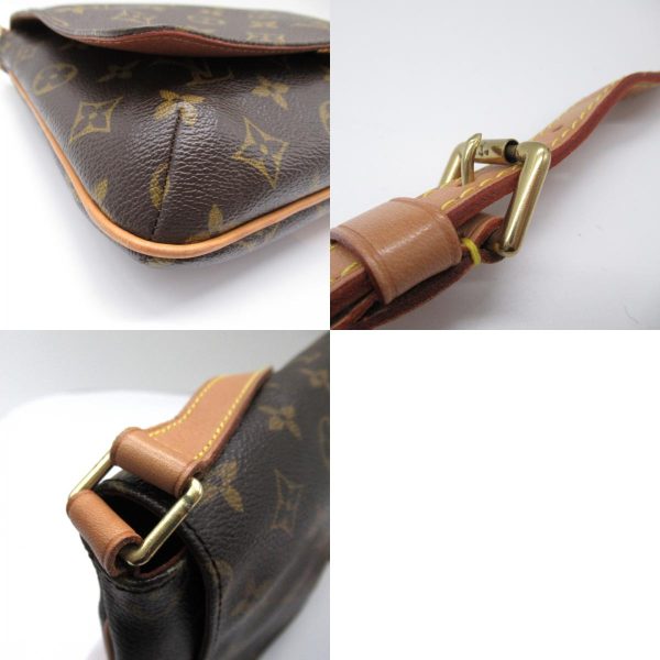 2101217818438 8c Louis Vuitton Musette Tango Shoulder Bag Brown