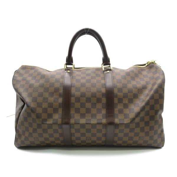 2101217818728 1 Louis Vuitton Keepall 50 Boston Bag Brown