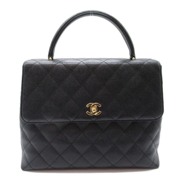 2101217819206 5 Chanel Matelasse Handbag Caviar Skin Black