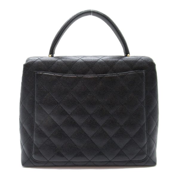 2101217819206 7 Chanel Matelasse Handbag Caviar Skin Black