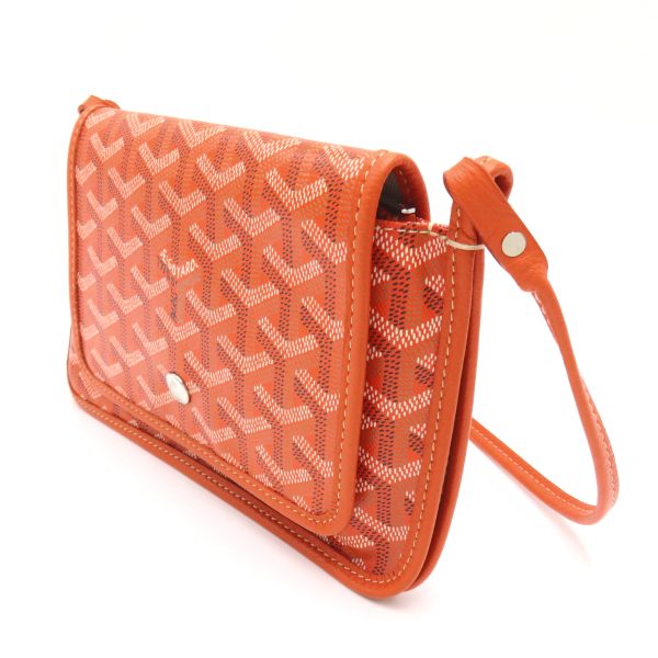 2101217819459 3 Goyard Plumé Shoulder Bag PVC Coated Canvas Orange