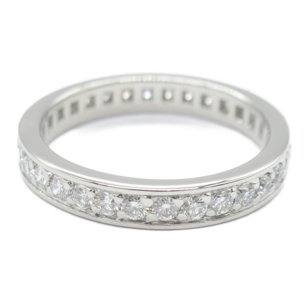 2101217831802 2 BVLGARI Dedicata a Venezia Full Diamond Ring Pt950 Platinum Diamond Ladies Clear