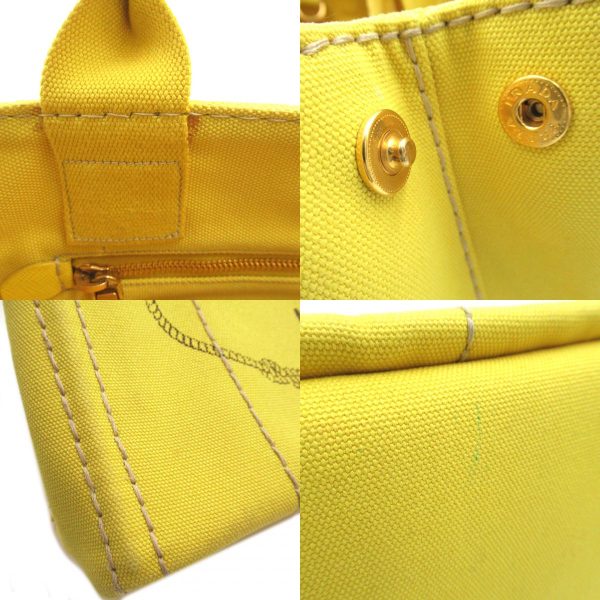 2101217834346 11c Prada 2Way Kanapa Tote Bag in Canvas Yellow