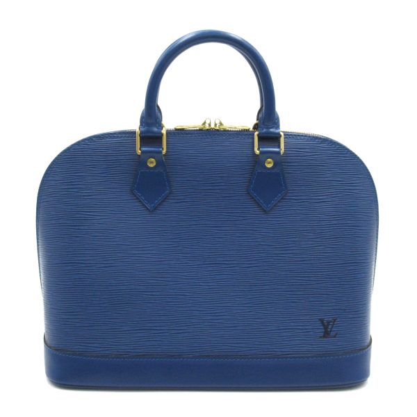 2101217835596 1 Louis Vuitton Alma Toledo Blue Handbag Blue