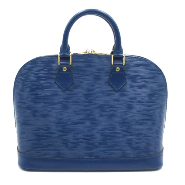 2101217835596 2 Louis Vuitton Alma Toledo Blue Handbag Blue