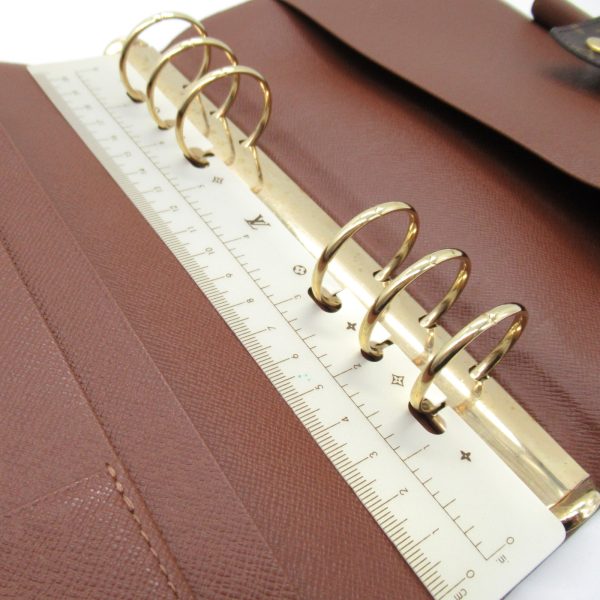 2101217841900 8 Louis Vuitton Agenda GM Notebook Cover Brown