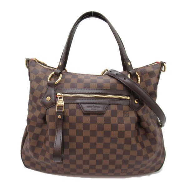 2101217842037 3 Louis Vuitton Evora MM 2way Shoulder Bag Brown