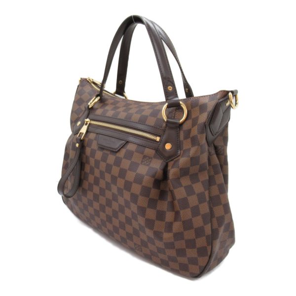 2101217842037 4 Louis Vuitton Evora MM 2way Shoulder Bag Brown