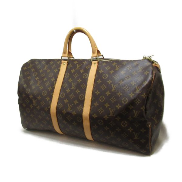 2101217842211 4 Louis Vuitton Keepall 55 Boston Bag Brown