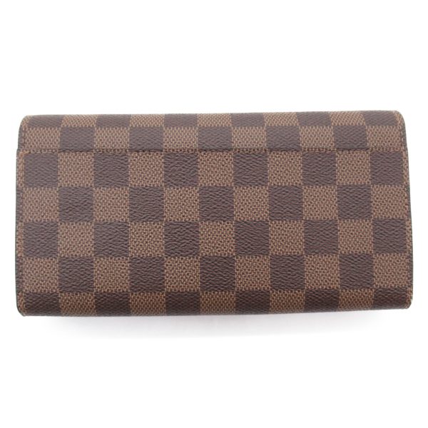 2101217842570 2 Louis Vuitton Sarah Bifold Long Wallet Brown