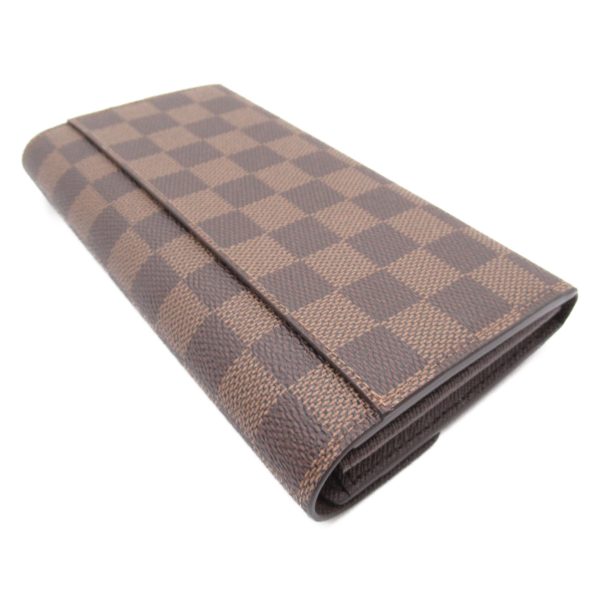 2101217842570 4 Louis Vuitton Sarah Bifold Long Wallet Brown