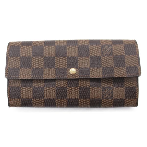 2101217843218 1 Louis Vuitton Sarah Bifold Wallet Brown