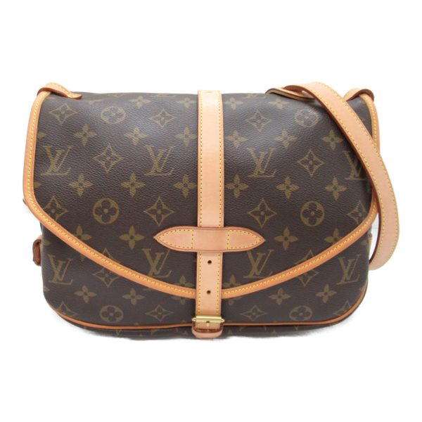 2101217845250 3 Louis Vuitton Saumur 30 Shoulder Bag Brown